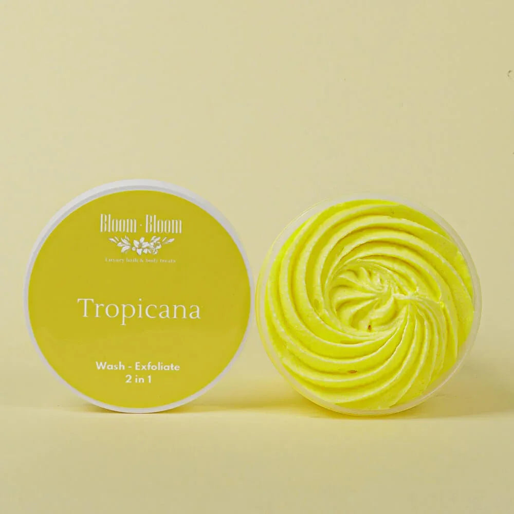 Bubble Scrub Tropicana - Bloom-Bloom Luxury Bath & Body treats