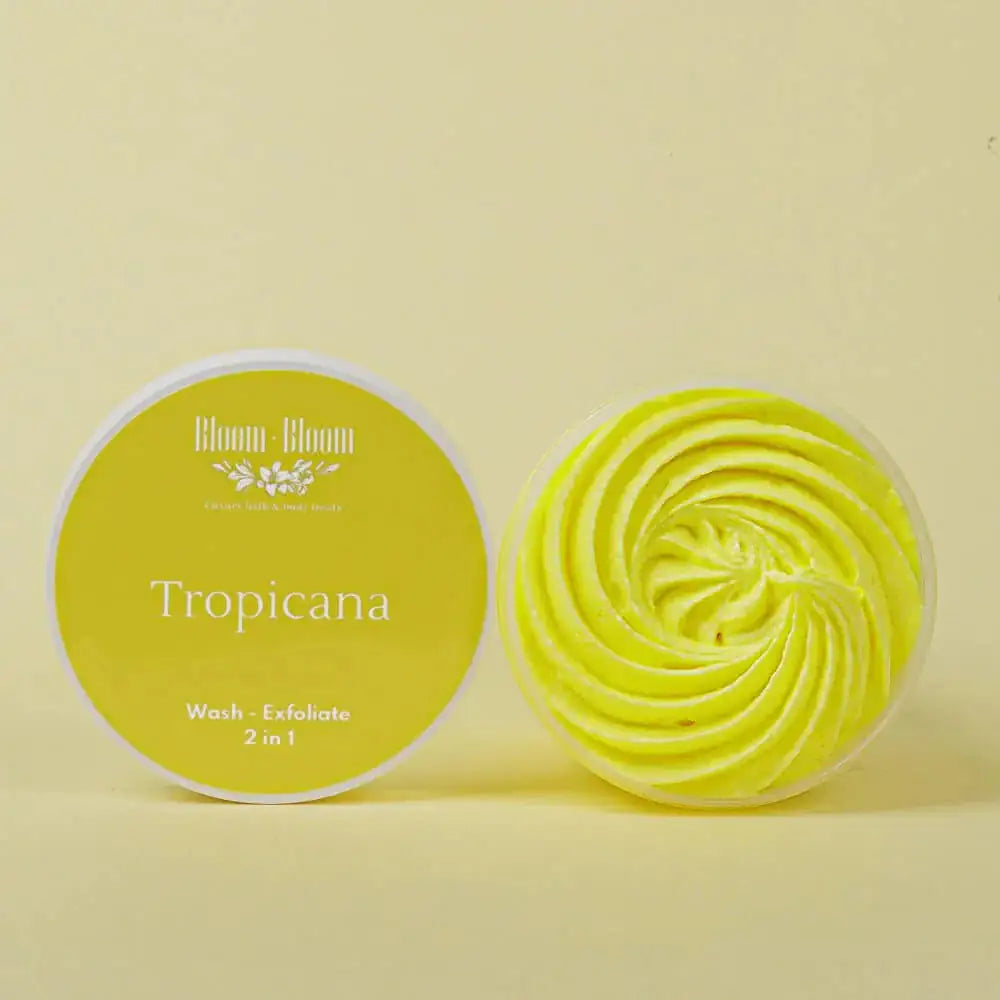 Bubble Scrub Tropicana - Bloom-Bloom Luxury Bath & Body treats