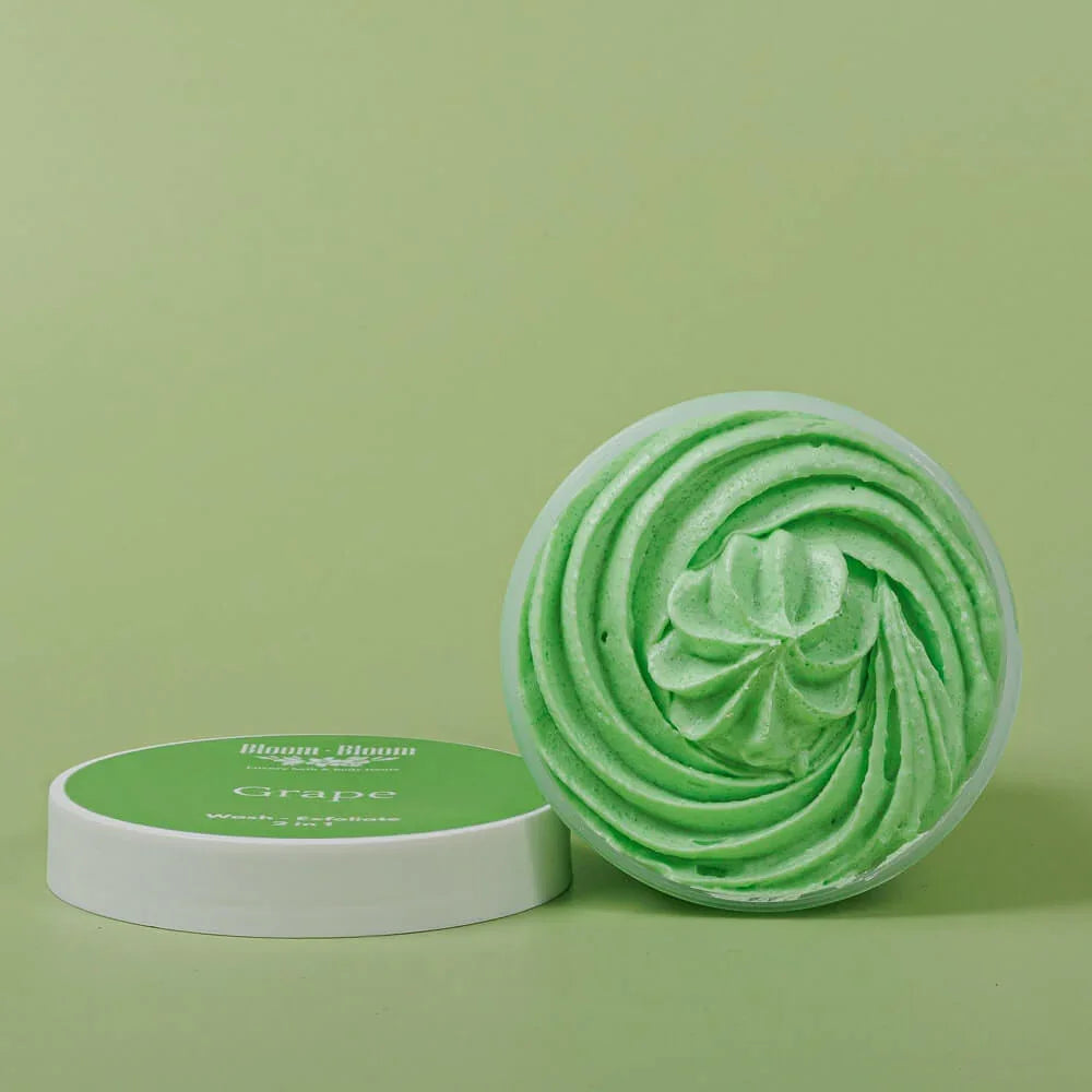 Bubble Scrub Grape - Bloom-Bloom Luxury Bath & Body treats