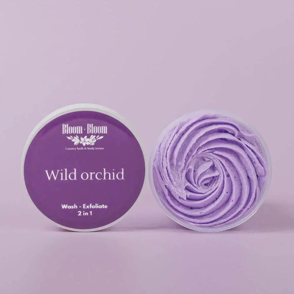 Bubble Scrub Wild Orchid - Bloom-Bloom Luxury Bath & Body treats