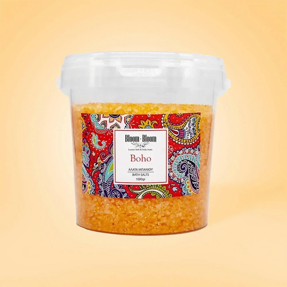 Αρωματικά άλατα Boho 1kg - Bloom-Bloom Luxury Bath & Body treats