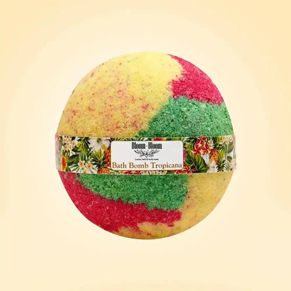 Bath bomb Tropicana - Bloom-Bloom Luxury Bath & Body treats