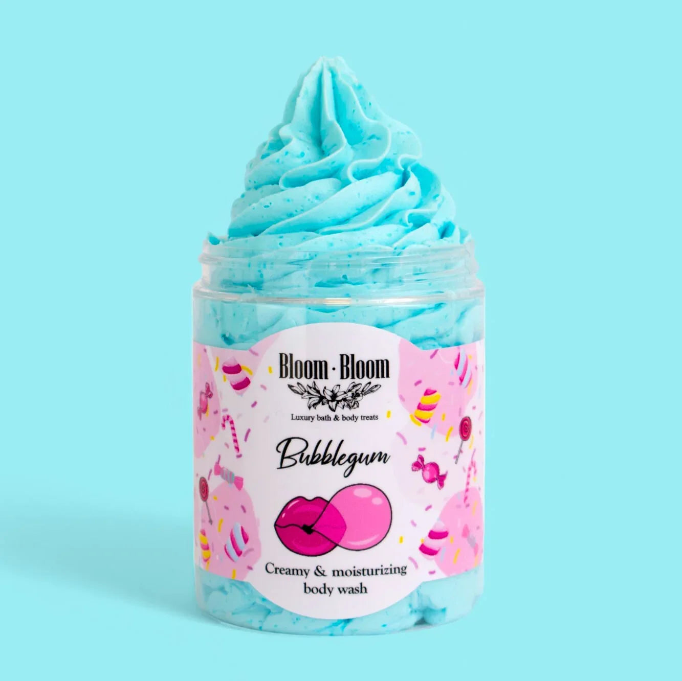Κρεμώδες ενυδατικό αφρόλουτρο Bubblegum - Bloom-Bloom Luxury Bath & Body treats