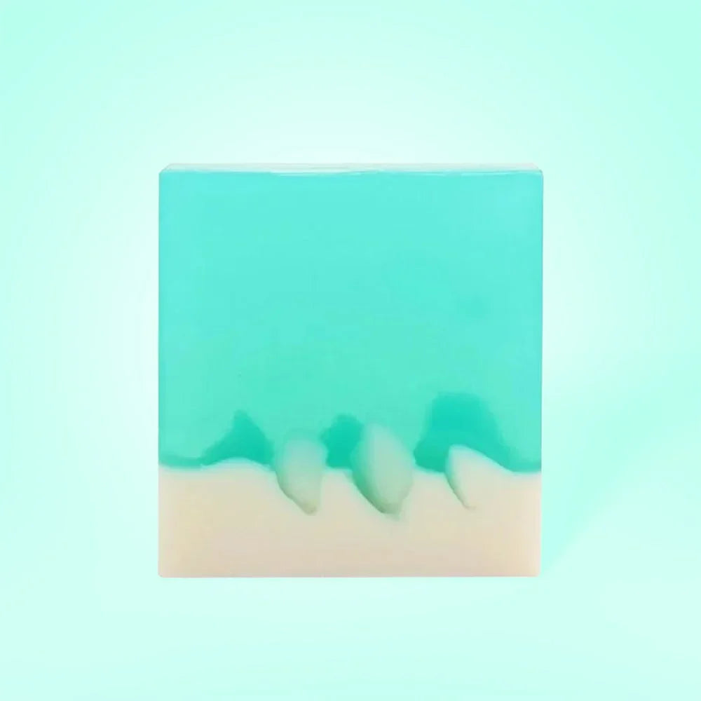 Χειροποίητο σαπούνι γλυκερίνης Coral blue - Bloom-Bloom Luxury Bath & Body treats