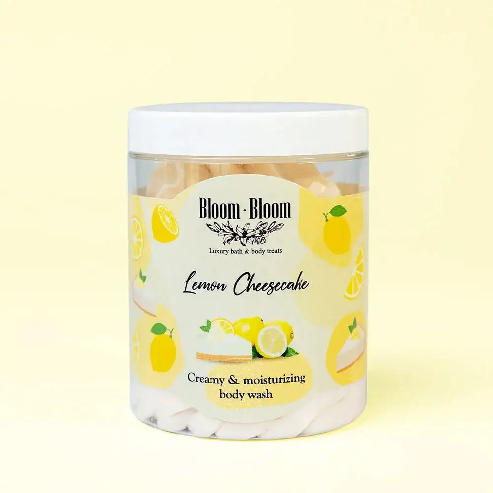 Σαπουνοπαγωτό Lemon Cheesecake - Bloom-Bloom Luxury Bath & Body treats