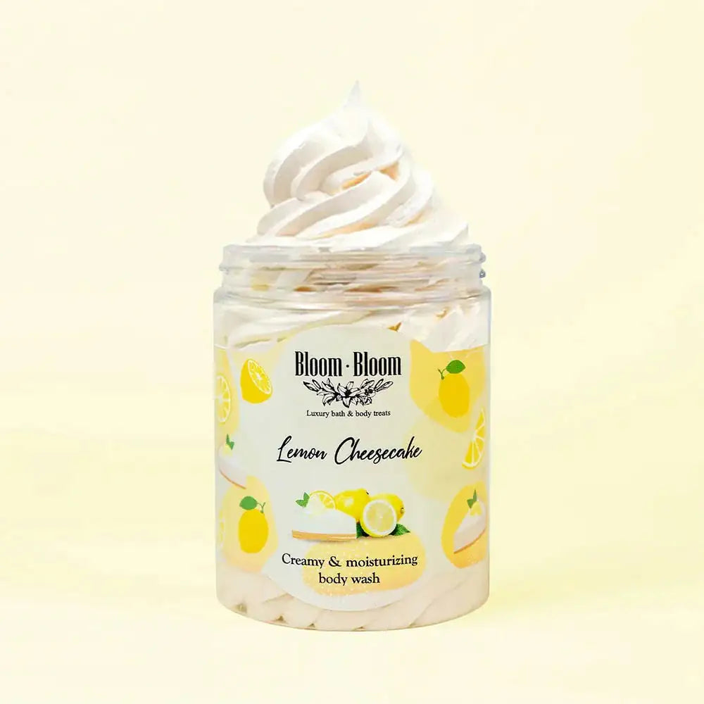 Σαπουνοπαγωτό Lemon Cheesecake - Bloom-Bloom Luxury Bath & Body treats