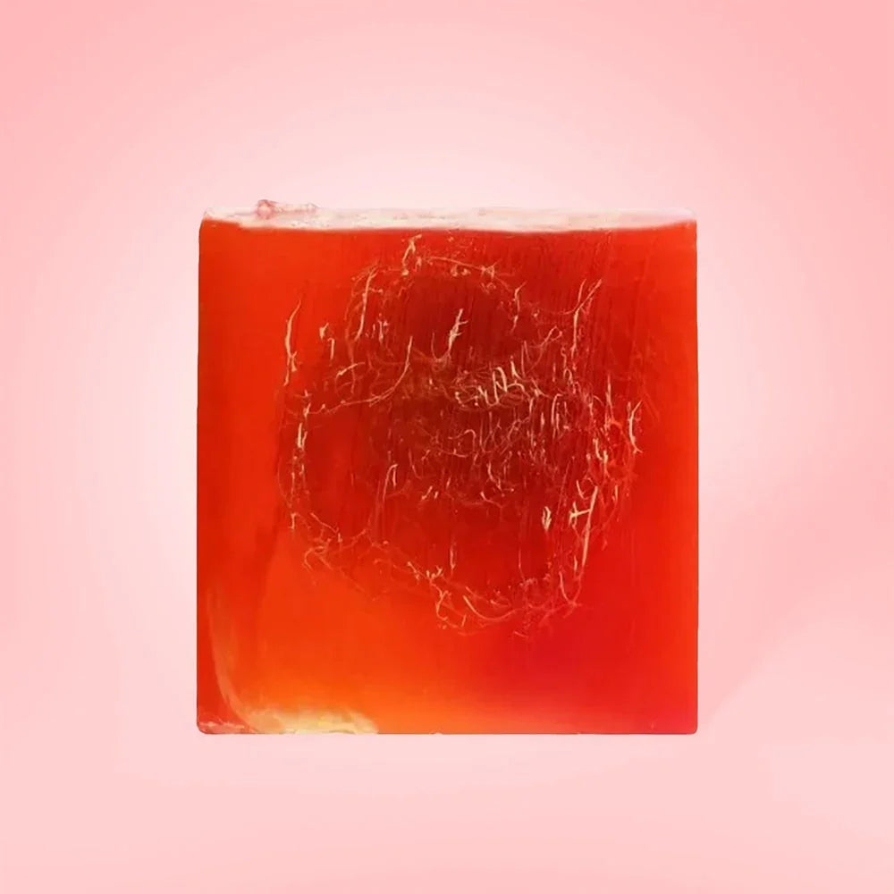 Χειροποίητο σαπούνι γλυκερίνης Loofah passion fruit - Bloom-Bloom Luxury Bath & Body treats