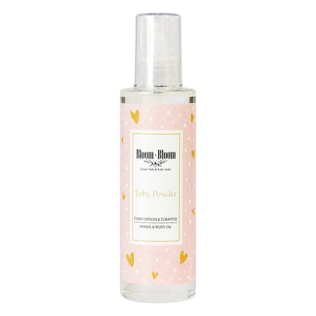Ξηρό Λάδι Σώματος Baby Powder 200ml - Bloom-Bloom Luxury Bath & Body treats