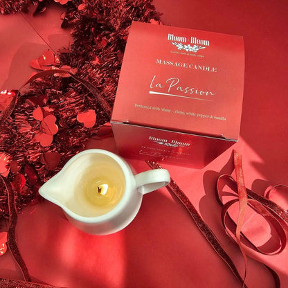 La passion Massage candle