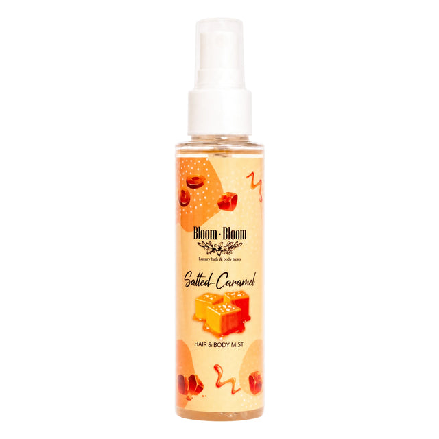 Hair & Body Mist Salted Caramel 100ml - Bloom-Bloom Luxury Bath & Body treats