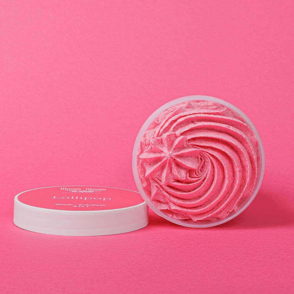 Bubble Scrub Lollipop - Bloom-Bloom Luxury Bath & Body treats