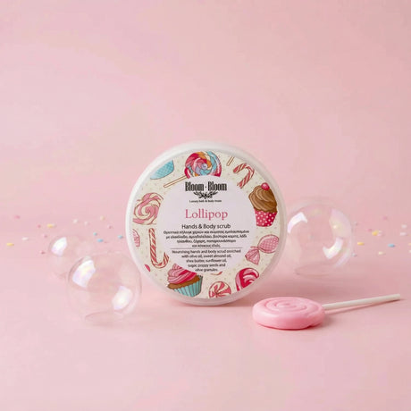 Πήλινγκ χεριών και σώματος Lollipop - Bloom-Bloom Luxury Bath & Body treats