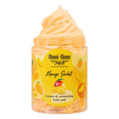 Σαπουνοπαγωτό Mango Sorbet | Κρεμώδες Αφρόλουτρο με Βούτυρο Καριτέ | 250gr
