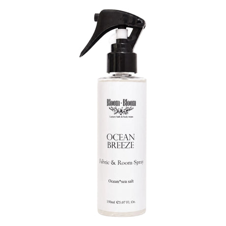 Fabric & Room Spray Ocean Breeze - Αρωματικό Σπρέι για Υφάσματα & Χώρο 150ml - Bloom-Bloom Luxury Bath & Body treats