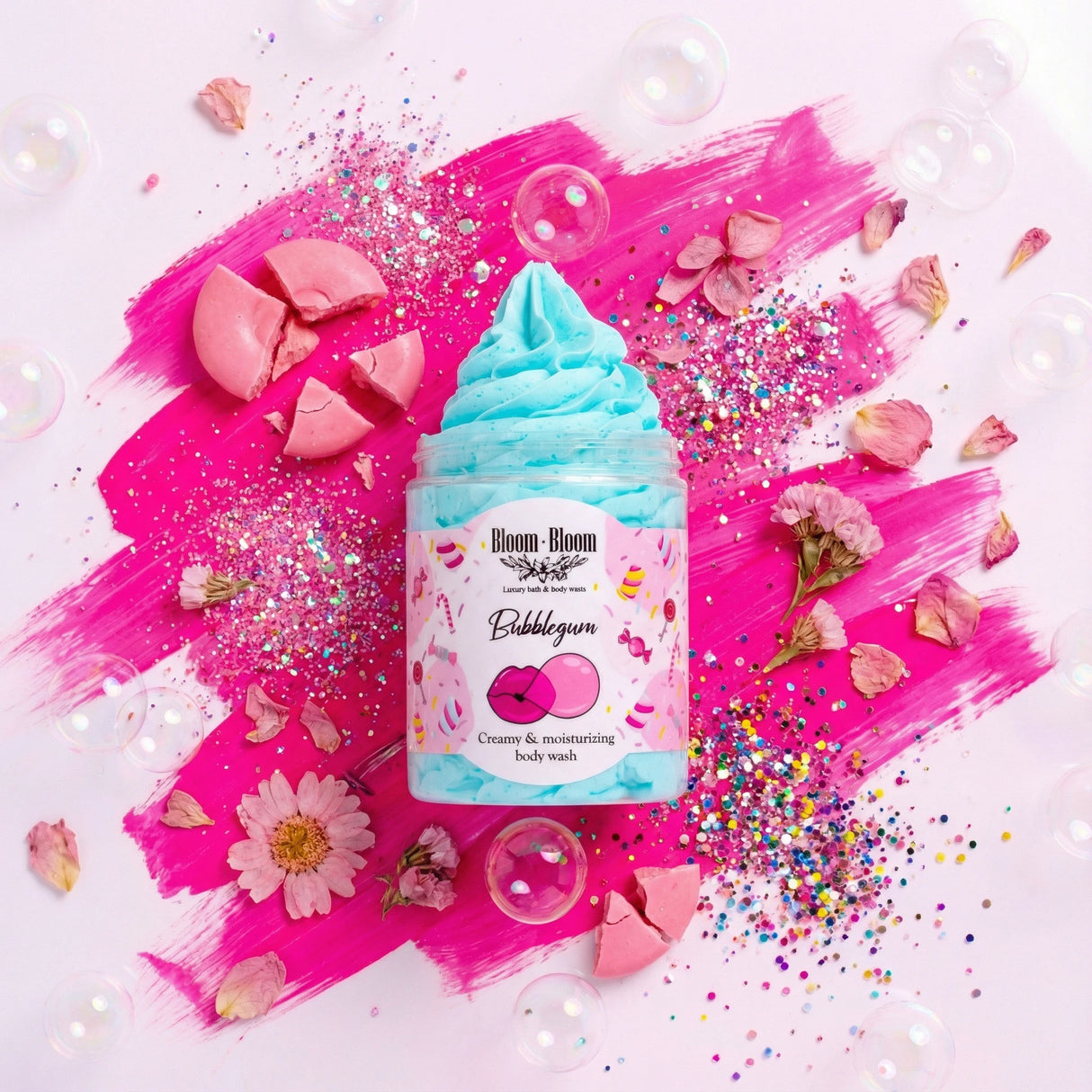 Σαπουνοπαγωτό Bubblegum - Bloom-Bloom Luxury Bath & Body treats