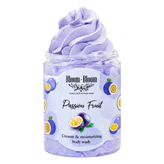 Σαπουνοπαγωτό Passion Fruit | Κρεμώδες Αφρόλουτρο με Βούτυρο Καριτέ | 250gr