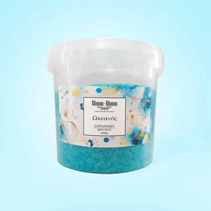Αρωματικά άλατα Ωκεανός 1kg - Bloom-Bloom Luxury Bath & Body treats