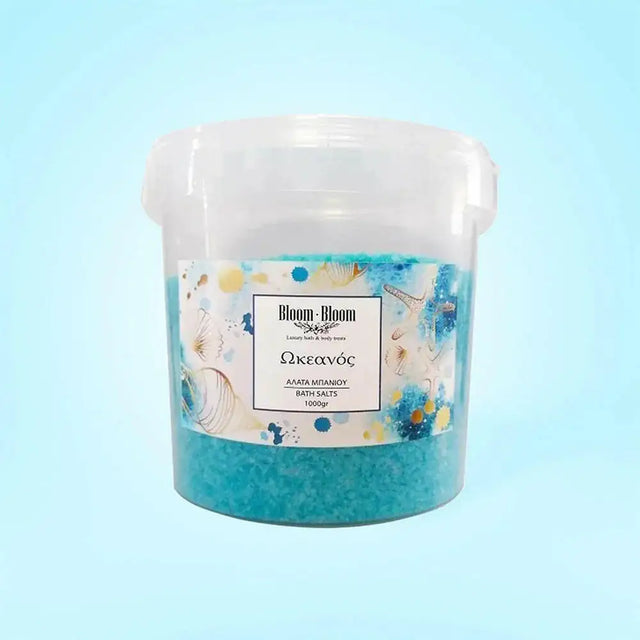 Αρωματικά άλατα Ωκεανός 1kg - Bloom-Bloom Luxury Bath & Body treats