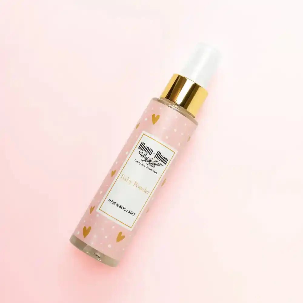 Hair & Body Mist Baby Powder - Bloom-Bloom Luxury Bath & Body treats