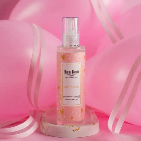 Έλαιο χεριών και σώματος Baby Powder - Bloom-Bloom Luxury Bath & Body treats