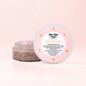 Πήλινγκ χεριών και σώματος Baby Powder - Bloom-Bloom Luxury Bath & Body treats