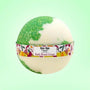 Bath bomb Grape με Έλαιο Καρύδας & Αμυγδάλου