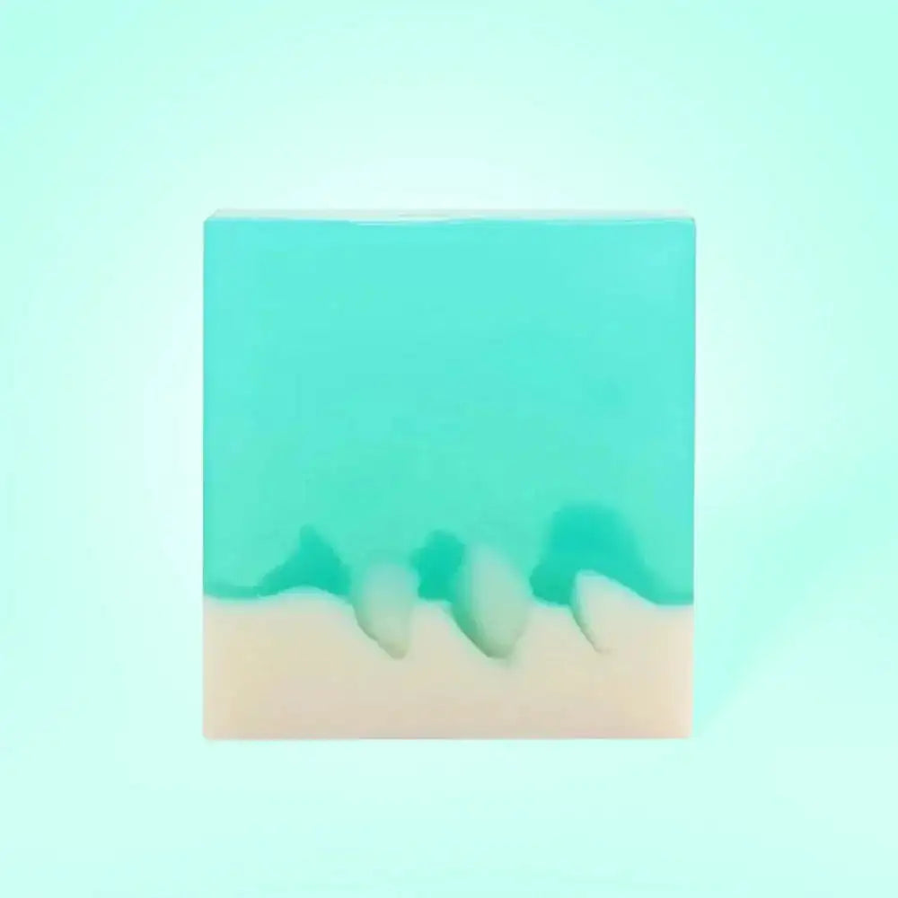 Χειροποίητο σαπούνι γλυκερίνης Coral blue | 140gr
