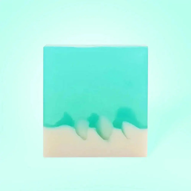 Χειροποίητο σαπούνι γλυκερίνης Coral blue - Bloom-Bloom Luxury Bath & Body treats