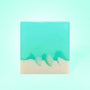 Χειροποίητο σαπούνι γλυκερίνης Coral blue | 140gr