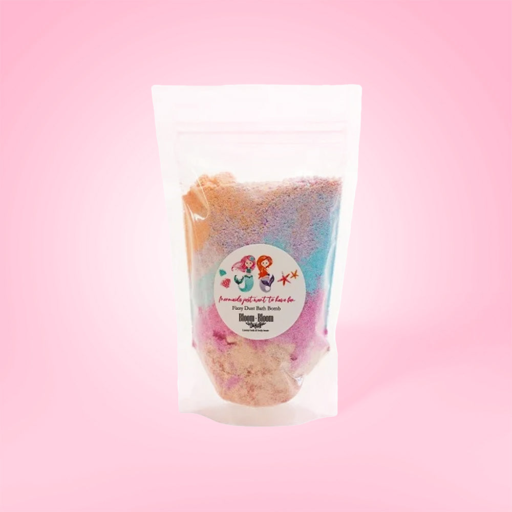 Fizzy Dust Bath Bomb Cute Mermaids