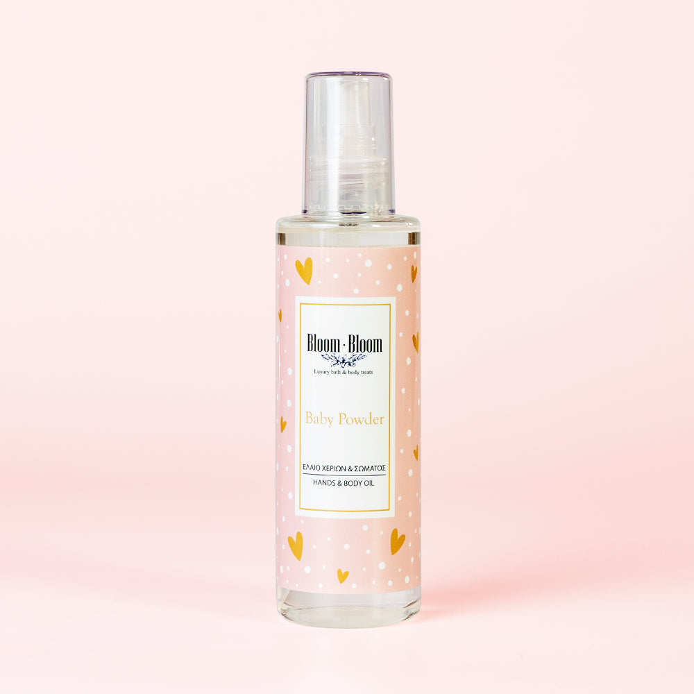 Baby Powder hand and body oil