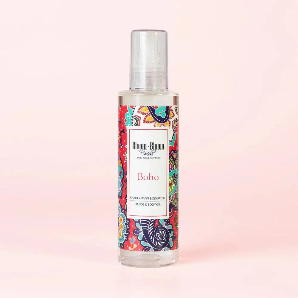 Ξηρό Λάδι Σώματος Boho με Έλαιο Αργκάν, Μακαντάμια & Αμυγδάλου | 200ml