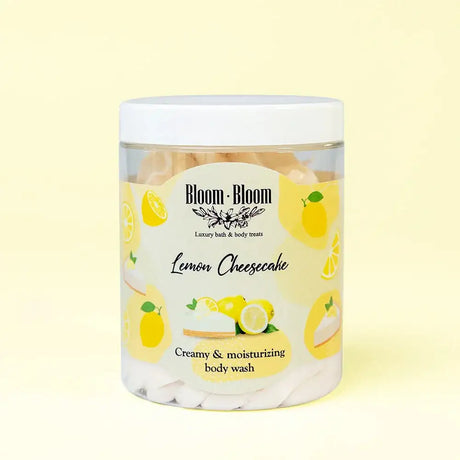 Σαπουνοπαγωτό Lemon Cheesecake - Bloom-Bloom Luxury Bath & Body treats