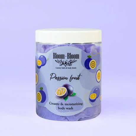 Σαπουνοπαγωτό Passion Fruit Κρεμώδες Αφρόλουτρο με Βούτυρο Καριτέ | 250gr