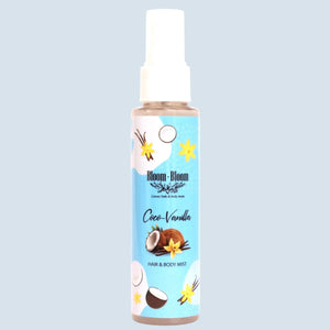 Hair & Body Mist Coco-Vanilla - Bloom-Bloom Luxury Bath & Body treats