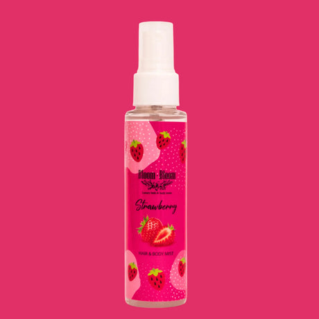 Hair & Body Mist Strawberry - Bloom-Bloom Luxury Bath & Body treats