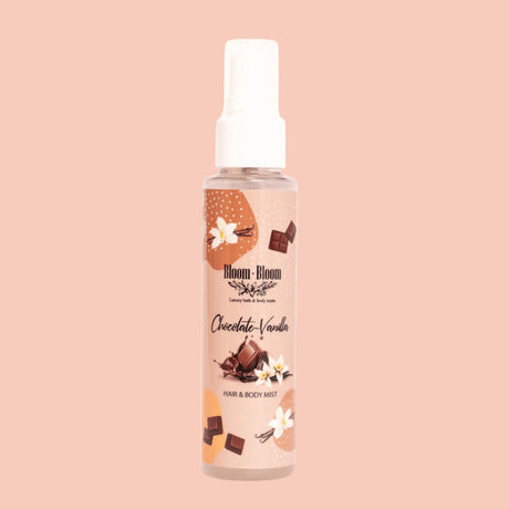 Hair & Body Mist Chocolate-Vanilla - Bloom-Bloom Luxury Bath & Body treats