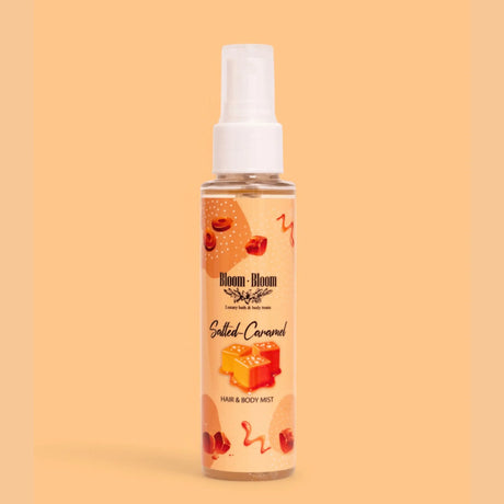 Hair & Body Mist Salted Caramel - Bloom-Bloom Luxury Bath & Body treats