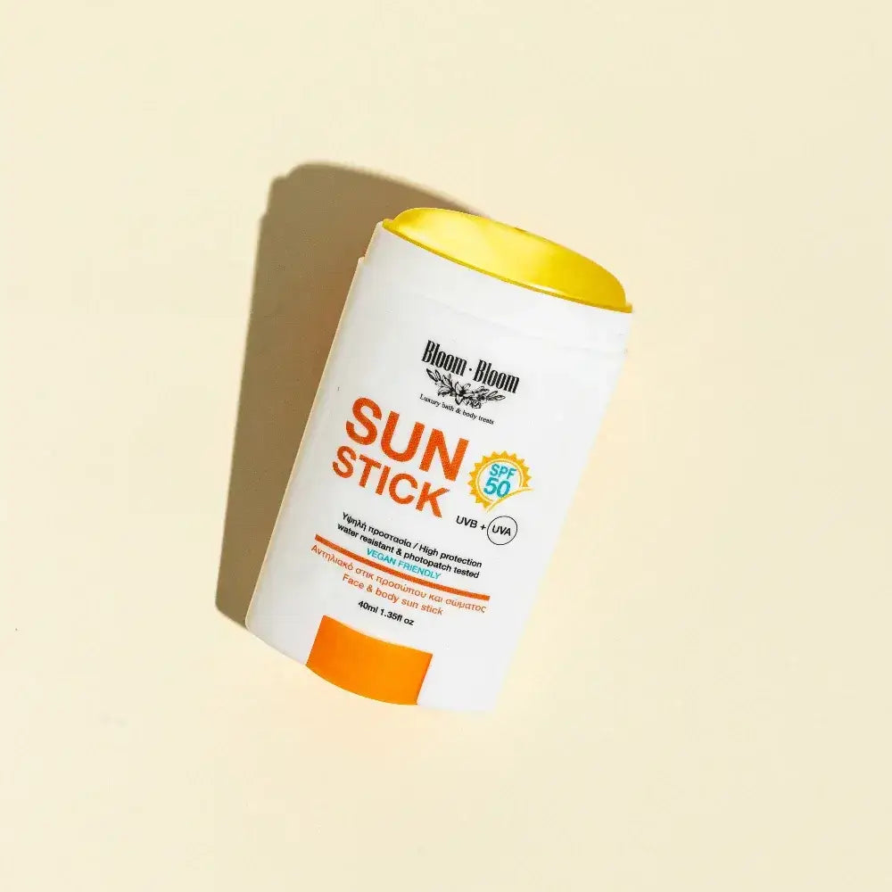 Sun Stick Αντηλιακό SPF50, 40ml - Bloom-Bloom Luxury Bath & Body treats