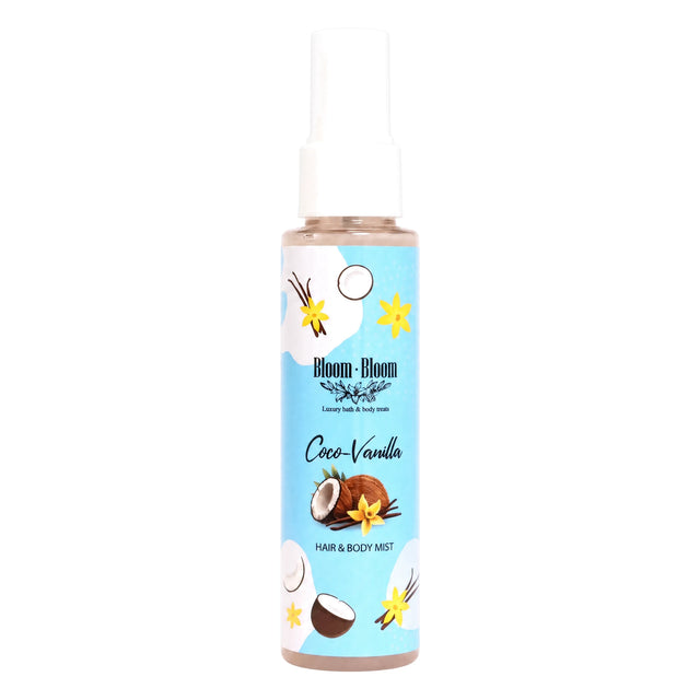 Hair & Body Mist Coco-Vanilla 100ml - Bloom-Bloom Luxury Bath & Body treats