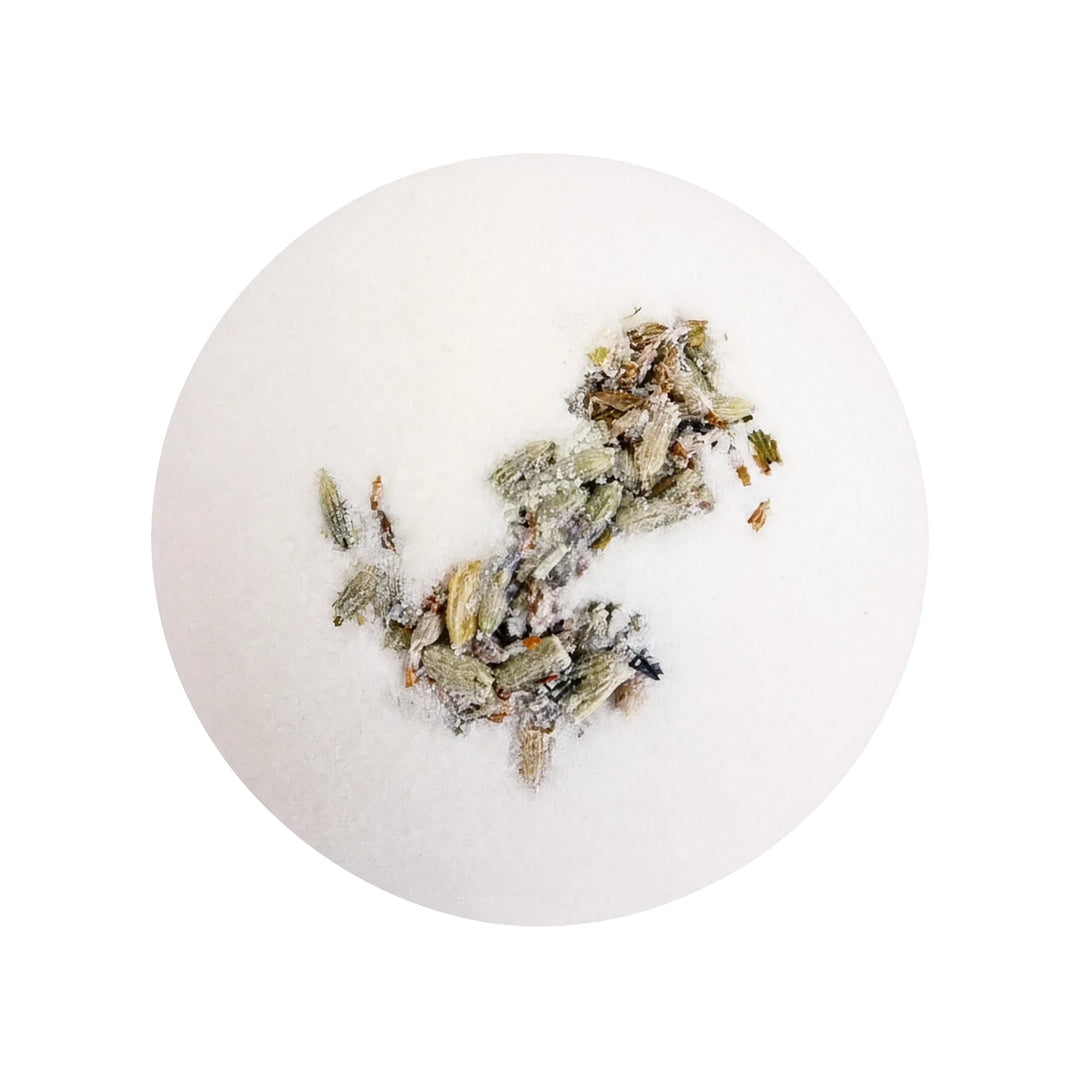 Bath bomb Λεβάντα με Έλαιο Καρύδας & Αμυγδάλου | 115gr