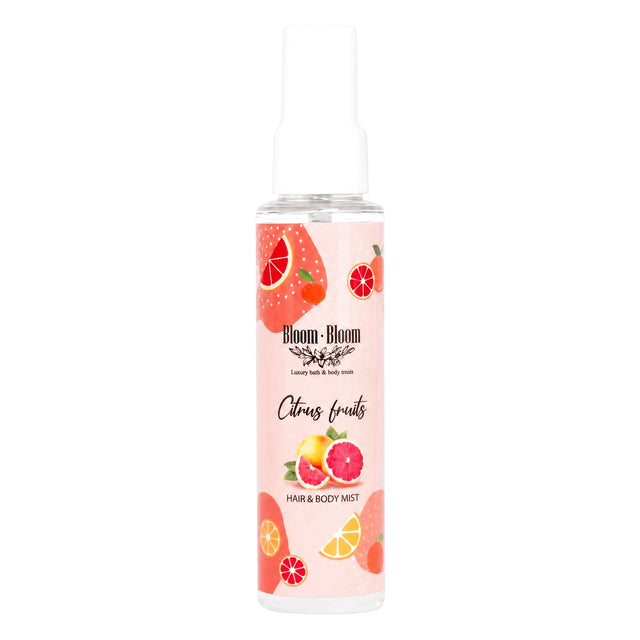 Hair & Body Mist Citrus Fruits 100ml - Bloom-Bloom Luxury Bath & Body treats