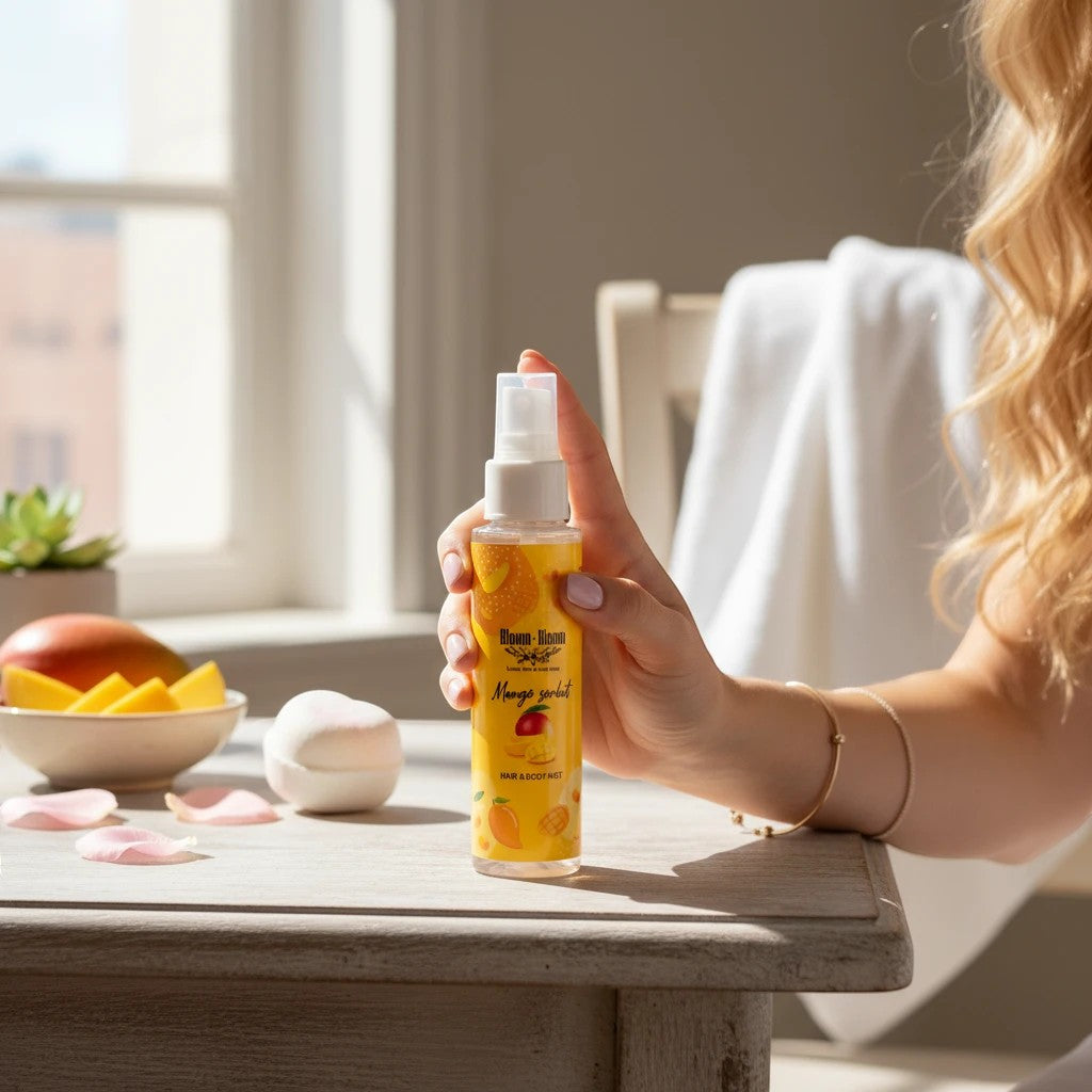 Hair & Body Mist Mango Sorbet με Πανθενόλη & Αλόη Βέρα | 100ml