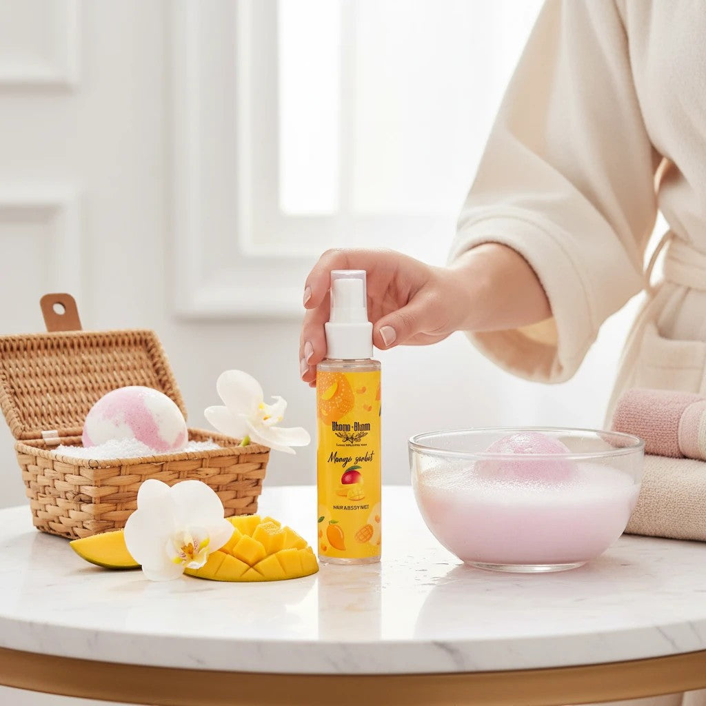 Hair & Body Mist Mango Sorbet με Πανθενόλη & Αλόη Βέρα | 100ml