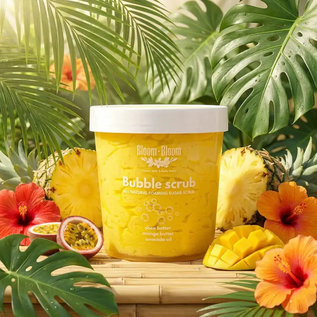 Bubble Scrub Tropicana - Αφρόλουτρο & Scrub με Mango Butter | 280gr