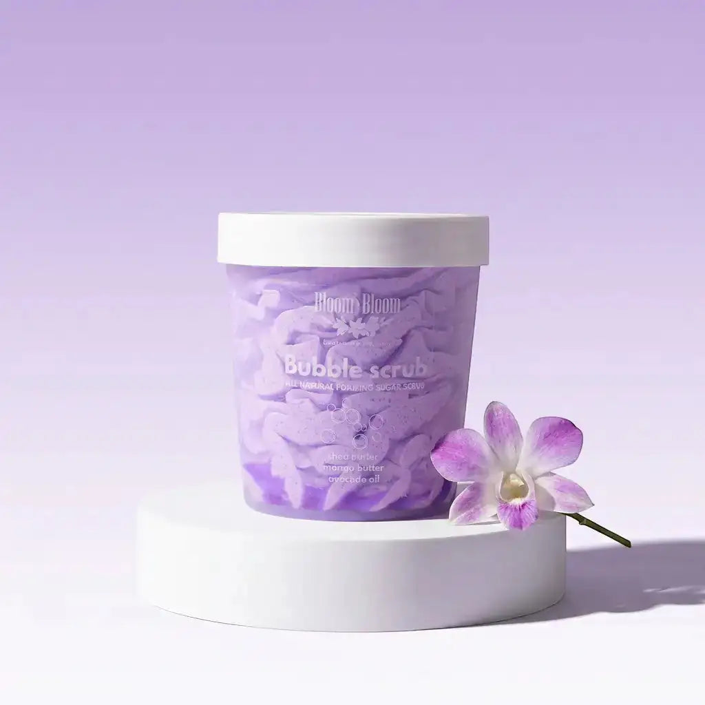 Bubble Scrub Wild Orchid - Αφρόλουτρο & Scrub με Mango Butter | 280gr