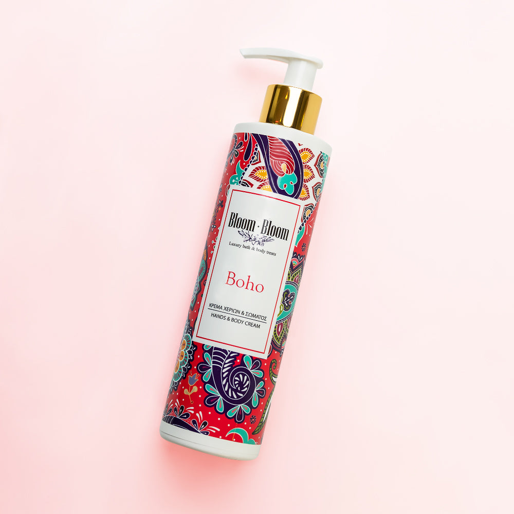 Boho hand and body cream