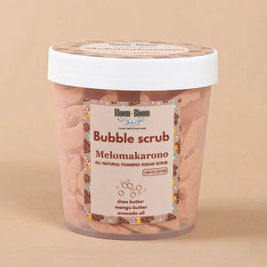 Bubble Scrub Melomakarono - Bloom-Bloom Luxury Bath & Body treats