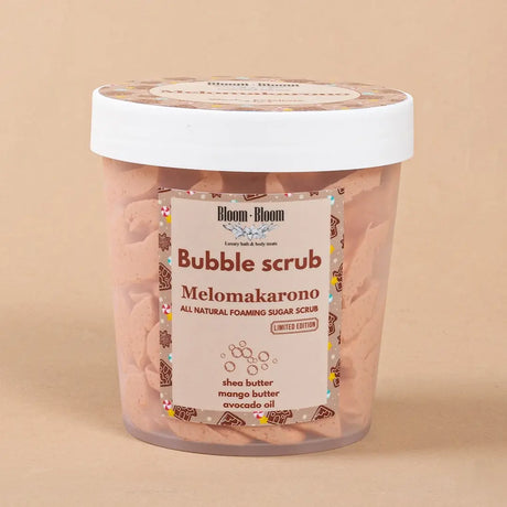 Bubble Scrub Melomakarono - Bloom-Bloom Luxury Bath & Body treats