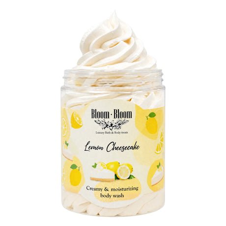 Σαπουνοπαγωτό Lemon Cheesecake 250gr - Bloom-Bloom Luxury Bath & Body treats